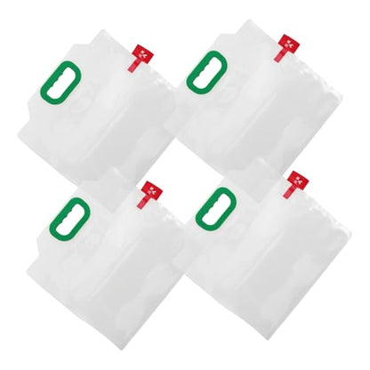 Holibanna 4Pcs Fish Survival Bag with Oxygenation System Transparent Design for Easy Monitoring Portable Handheld Bag for Safe Fish Fry Transport and Shipping
