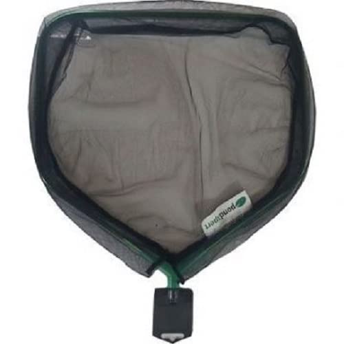 PondXpert Net System Fish Catching Net Head 12'' (30cm) Diameter & Telescoping Pole, Extends to 4'9" (1.5m), Allows Safe Transfer of Delicate Pond Fish and Skimming Small Debris