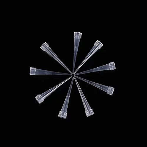 10ul Pipette Tips - Universal Pipette Tips - Racked,RNase/DNase Free & Pyrogen Safe, Clear, 96 Tips/Rack Pk x 10 Racks（960 Tips） - size: 10µL