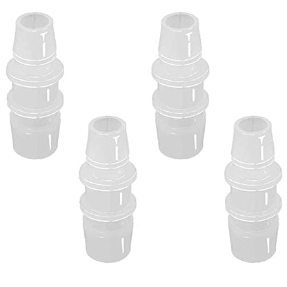 5/16" to 5/32" Hose Barb Reducer Pipe Fittings Adapter, Plastic Joint connector Splicer Mender for Aquarium Household Transport Fuel Gas Liquid Air (Pack of 4) - size: 5/16"-5/32"