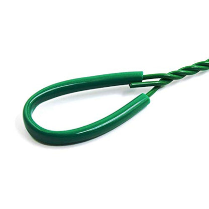 XMHF 3pcs 5" Wide Spiral Handle Metal Frame Fish Tank Nylon Fish Catch Net Aquarium Wire Nylon Mesh Fish Quick Catch Landing Net Green