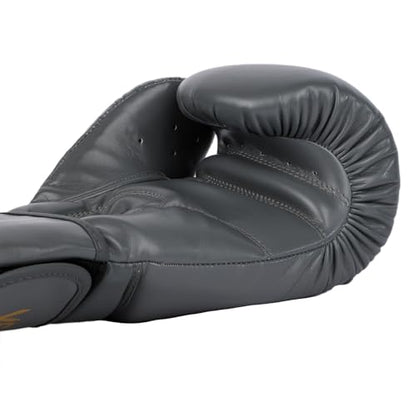 Venum Contender 1.5 Kids Boxing Gloves - color: Graphite/Gold, size: 6-Ounce