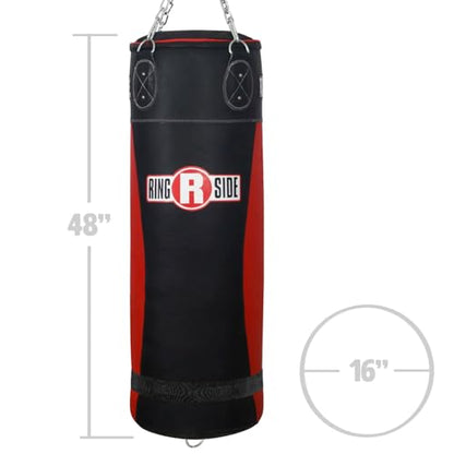 Ringside Large Leather Heavy Bag - size: 100 lbs