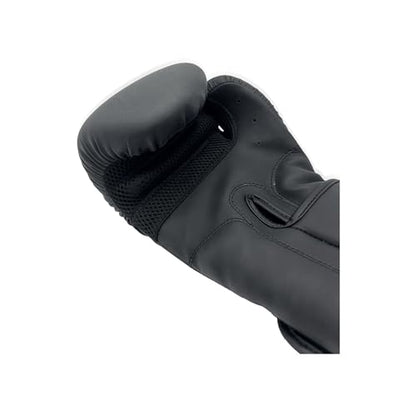 TMA Boxing Gloves for Women - Punching Bag Gloves, Training Boxing Equipment - Kickboxing & Muay Thai Gloves, Punching Gloves, Adult Boxing Gloves - color: Black, size: 12 OZ
