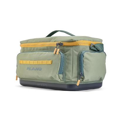 Plano Weekend 3700 Tackle Bag, Cutting-Edge Fishing Tackle Bag, Molded Waterproof Base, Spacious Storage, Die Cut Tool Sleeves, Daisy Chain Attachment Points