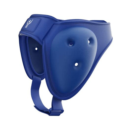 Snapdown Wrestling Headgear, Soft Adjustable Ear Guard for Adults and Youth, MMA and BJJ, One Size - color: Royal Blue