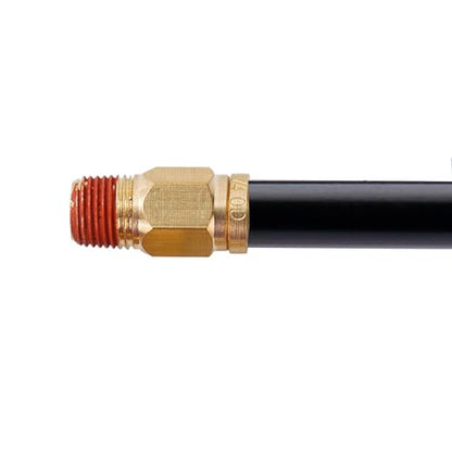 4PC Air Compressor Replacement Parts Brass 1/2" flare x 1/2 Inch MNPT Compressor in Tank Check Valve Kit with Three Different Unloader Tube Fittings 20 SCFM