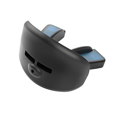Shock Doctor Low Profile Lip Guard Convertible Mouth Guard, Youth, Black