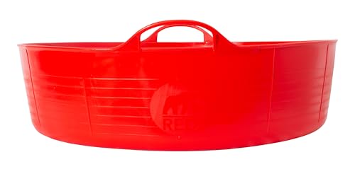 Tubtrugs SP35R Flexible Red Large Shallow 35 Liter/9.2 Gallon Capacity