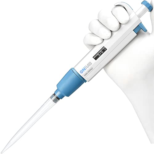 ONiLAB Lab Micropipette, Adjustable Volume Single Channel Pipettors,1000-5000ul - style: 1000-5000ul