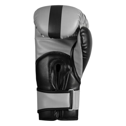 Title Boxing World Bag Boxing Gloves - color: Black/Grey, size: 14 oz
