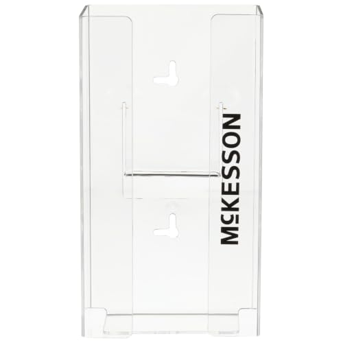McKesson Glove Box Holder, Clear, L W H, 4 x 5 1/2 x 10 in, 1 boxes - size: 1 Count (Pack of 1)