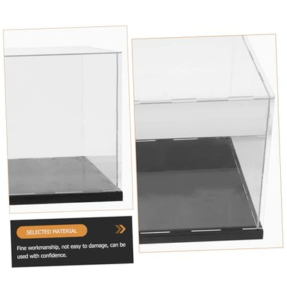 POPETPOP Glove Display Box Acrylic Storage Box for Boxing Gloves Artwork Display Rack