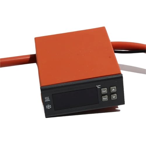 220V Round Silicone Heating Pad Plate 220W 250W 380W with Digital Display Thermostat Temperature Control for Fish Tank - size: 110V_310W