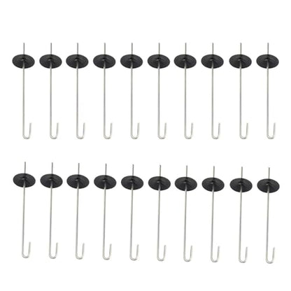 20Pcs Fasteners Clip Stainless Steel Versatile Household Easy to Install Clips