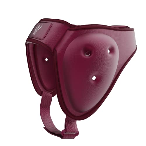 Snapdown Wrestling Headgear, Soft Adjustable Ear Guard for Adults and Youth, MMA and BJJ, One Size - color: Maroon