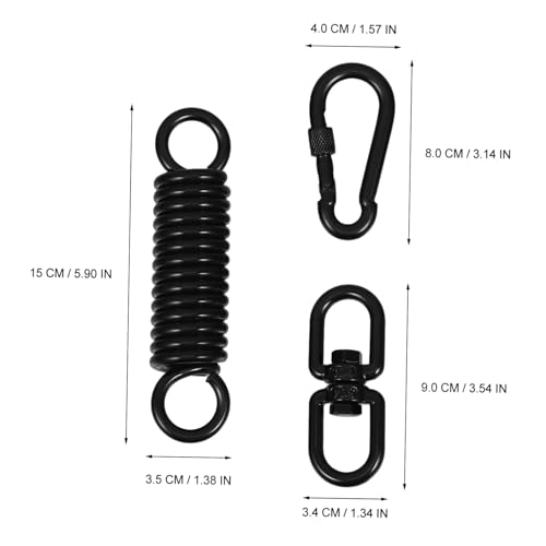 Carbon Steel Hammock Chair Hanging Kit Shock Absorption