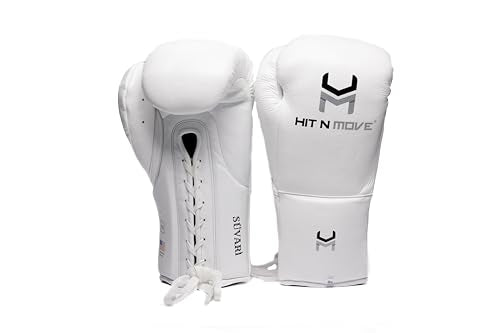 HIT N MOVE Süvari Horsehair Boxing Gloves Hook and Loop, Lace-Up Boxing Gloves Men, Boxing Equipment, MMA Gloves Men, UFC Gloves Horsehair and 100% Cow Leather