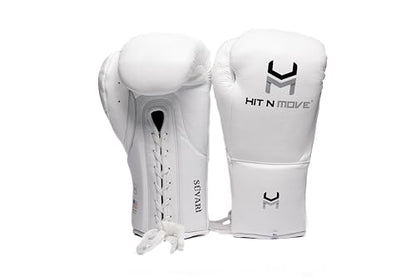 HIT N MOVE Süvari Horsehair Boxing Gloves Hook and Loop, Lace-Up Boxing Gloves Men, Boxing Equipment, MMA Gloves Men, UFC Gloves Horsehair and 100% Cow Leather