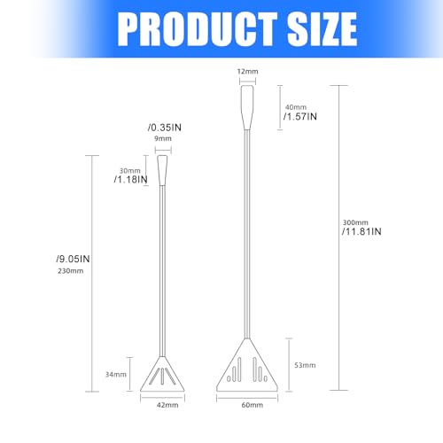 Premium Stainless Steel Sand Leveling Shovel for Aquascaping and Garden Soil Work Featuring Comfortable Grip Handle - size: 30cm