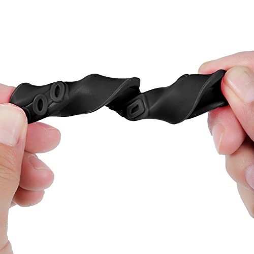 Kathfly 100Pack Sport Mouth Guard Bulk Athletic Mouthguard, Black - color: Black