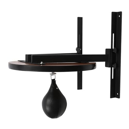 Speed Bag Platform, Speed Bag Platform Kit with Adjustable Height, Heavy Duty Boxing Training Equipment with Punching Ball for Homes, Gyms, Companies, Schools