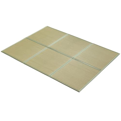 Natural Rush Grass Floor Tatami Mat,Queen, 79" x 59" x 0.5" - size: Queen (79" x 59")