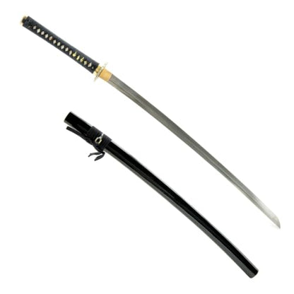 Hand Forged 1045 Heat-Tempered Katana, Full Tang Sword - color: Dragon648