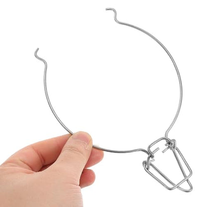 15pcs Mason Jar Lid Wire Clamps - Replacement Stainless Steel Sealed Buckles For Glass Jars - Airtight Sealing Canning Canisters Locking Clips For Kitchen