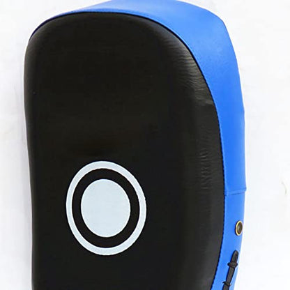 Rengue Boxing Strike Pad, Boxing Pads Kick Punch Training, Multifunction Protective Target for Muay Thai and Kickboxing Enthusiasts Strike Pad, High Density Sponge for Nan - color: Blue Stripe