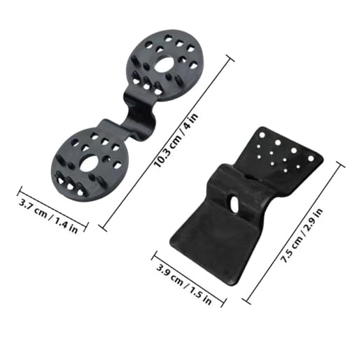 Artibetter 30pcs Reusable Mesh Buckle and Film Clip for Garden Greenhouse, Non-slip Agricultural Net Clamp Set and Square Clips for Sunshade and Bird Net Fixing