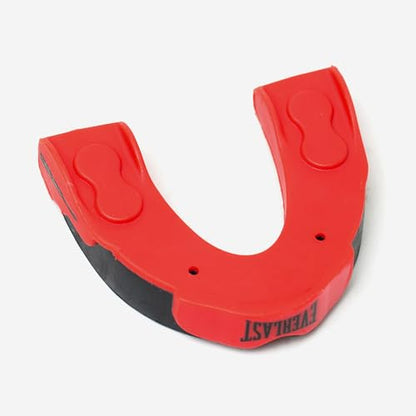 Everlast EverGel Single Boxing Mouthguard | MMA, Boil, Bite Fit | Wrestling - color: Red/Black
