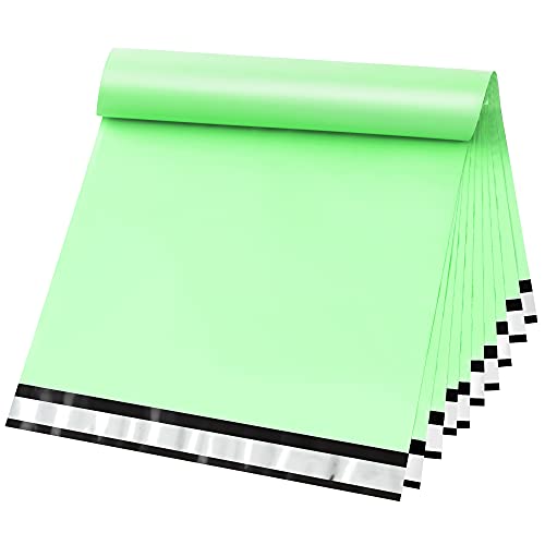 Poly Mailers 19x24 Inch 50pcs Shipping Bags Mint Green Shipping Envelopes Self Seal Mailers Bags Waterproof and Tear-Proof Packaging Bags - color: Mint Green, size: 19x24