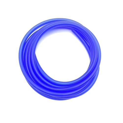 Pipe Fittings 1/3/5M 2 3 4 5mm Colorful Food Grade Silicone Soft Hose Pipe Tubing Odorless Safe For Drink Machines/Fish Tank/Water Filter(Blue,1 METER_OD 6XID 4MM) - color: Blue, size: 1 METER_OD 6XID 4MM