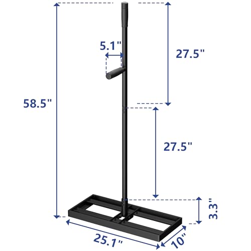 Lawn Leveling Rake,Leveling Rake for Soil or Dirt Ground Courtyard