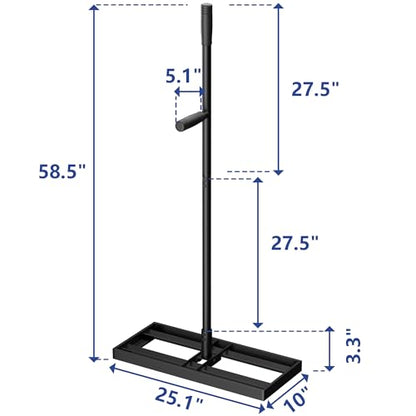Lawn Leveling Rake,Leveling Rake for Soil or Dirt Ground Courtyard