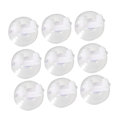 POPETPOP 50pcs Strong Clips for Aquariums Fish Tank Fixing Bracket Transparent Pump Holder Suckers Easy Installation for Smooth