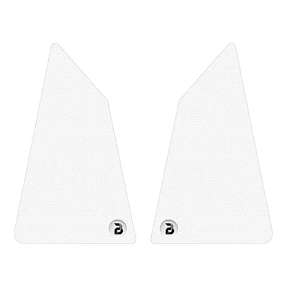 BLOQ Motorcycle Tank Grips compatible with CFMOTO 700CL-X (2021-) PREMIUM - CLEAR