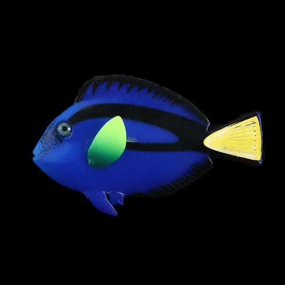 Fish Tank Landscape Ocean Tropical Fish Underwater Ornaments Lionfish Simulation Fish Aquatic Pet Supplies(B,Blue)