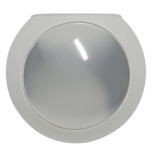 Wall Mount Vase - Strong Adhesive Silicone Vase Wall Plant Pot,Fish Tank Mount, Clear Terrarium Air Plant Holder Propagation Station for Hydroponics Plants - color: Light Gray