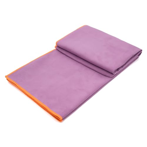 Eunzel Hot Yoga Mat Towel, Ultra-Absorbent Microfiber 72" x 26.5" - color: Z-blue& Purple (2 Pack )