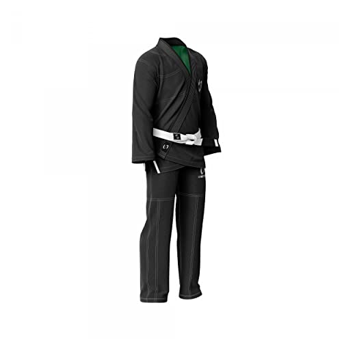 Ultimate - Brazilian Jiu Jitsu Gi - Inner Sublimation of Brazil Flag - size: A3