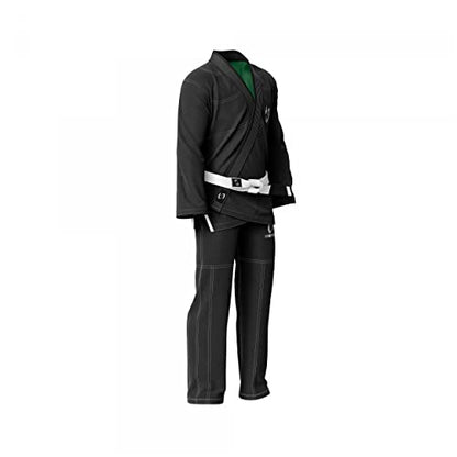 Ultimate - Brazilian Jiu Jitsu Gi - Inner Sublimation of Brazil Flag - size: A3