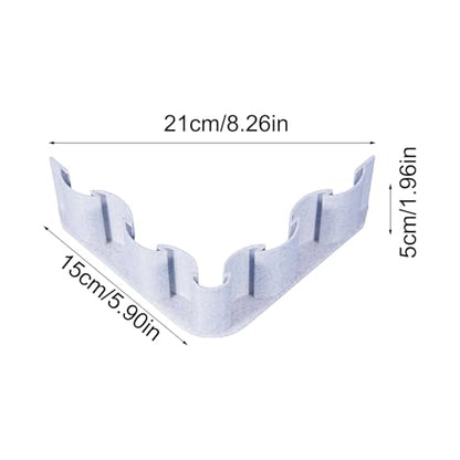 Aquarium Gravel Fence - Fish Tank Separator, Substrate Partition Sheet | Decorative Mud Barrier for Aquatic Plants, Divider Panel for Water Grass Sectioning, Fence for Fish Habitat