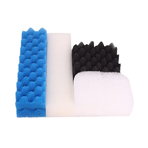 Compatible Value Pack Fit for Fluval 406 407 Filter (6X Polishing Pad, 2X Plain Foam, 2X Bio-Foam, 2X Bio Foam Max)