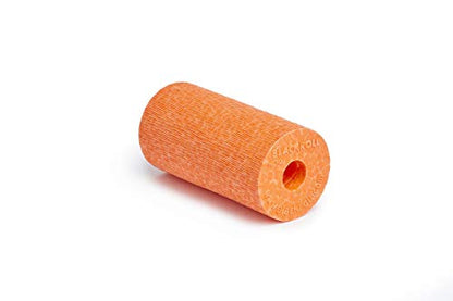 BLACKROLL - Micro Foam Roller, Small Deep Tissue Massage Tool for Feet, Hands, and Arms, Use for Travel, Exercise and Muscle Recovery and Plantar Fasciitis Relief, 6cm (2.3") x 3cm (1.2") - color: Orange