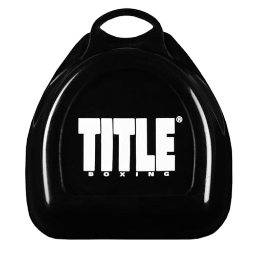 TITLE Boxing Gel Triple-Shox Mouthguard 2.0: Boxer Mouthguard, Sports Guard - color: Black/Grey