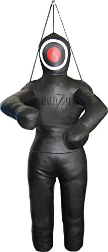 Jiu Jitsu Judo Punching Bag Grappling Dummy Black -Unfilled - size: 70 inches (6 ft)