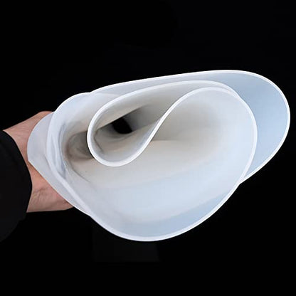 20" x 20" Sticky Silicone Sheet 1/8" (3mm) Thick Translucent Rubber Pad Gel Mat High Temperature Resistance 1 Pack