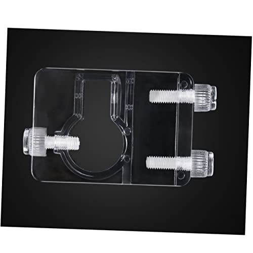 BESPORTBLE Aquarium Fixed Clip Water Pipe Clamp in Acrylic for Fish Tank Hose (Size s 5-20mm)
